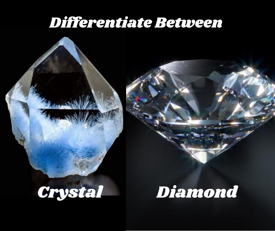 Difference Between Crystal and Diamond